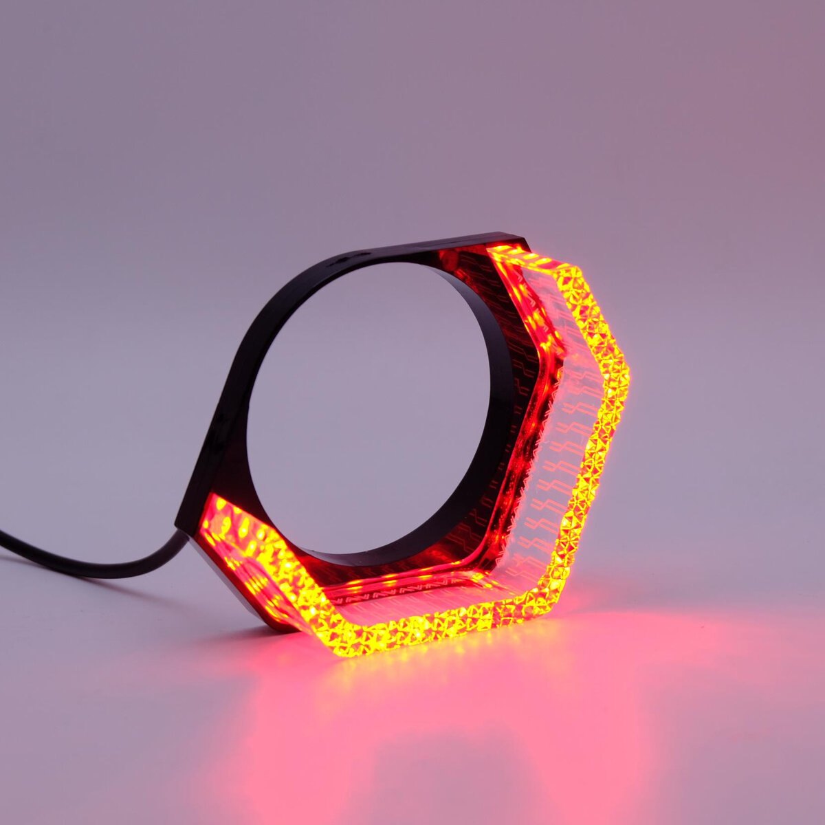 ฝาครอบ 5D Crystal ทรง V RGB 2.5/3.0 นิ้ว