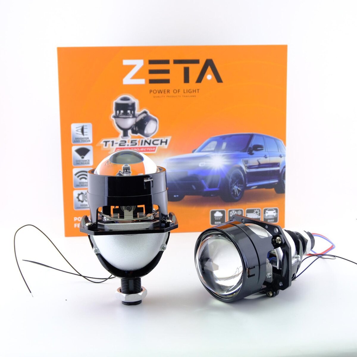 โปรเจคเตอร์ Bi-LED ZETA Z1 2.5 นิ้ว