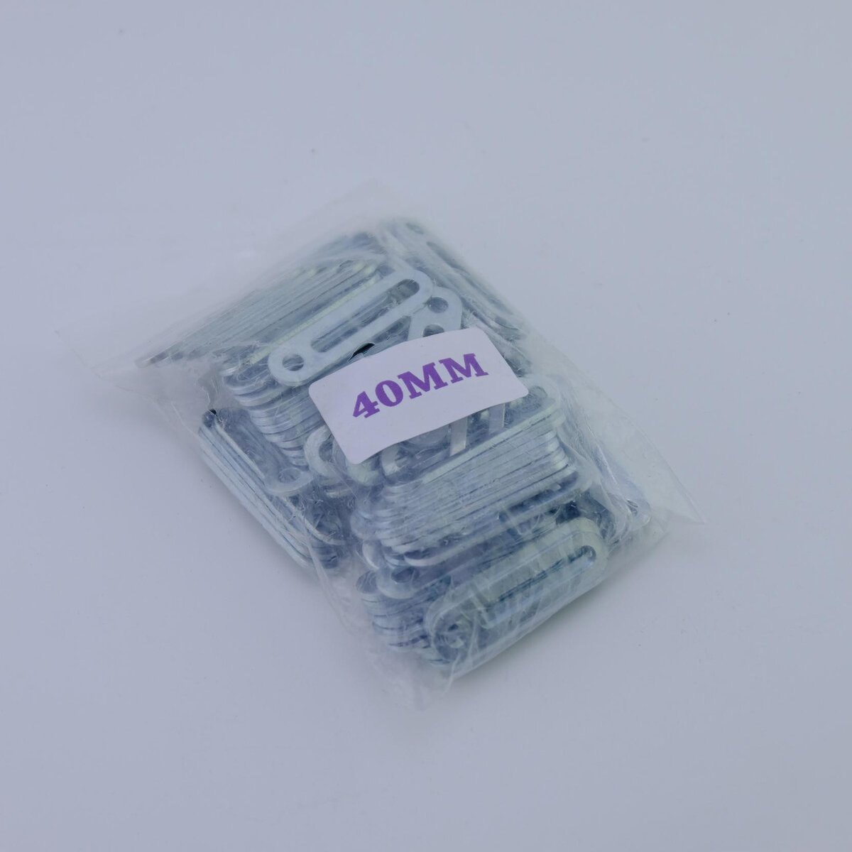 แผ่นเหล็ก รูอเนกประสงค์ 40MM (100ตัว/ห่อ)