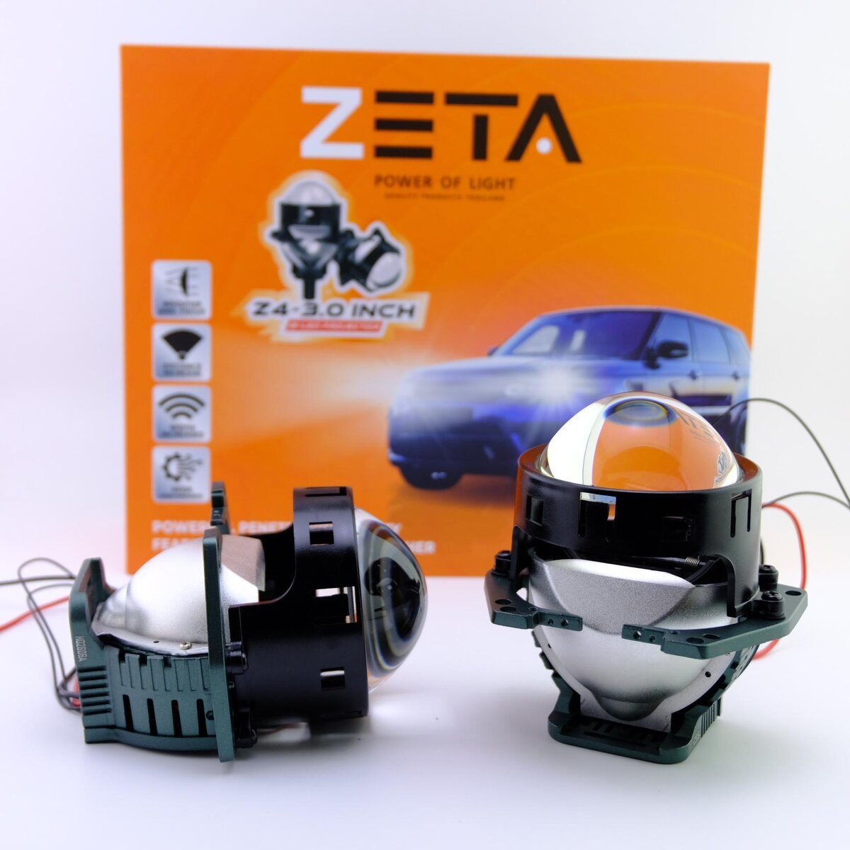โปรเจคเตอร์ Bi-LED ZETA Z4 (เดิม J1) 3.0 นิ้ว
