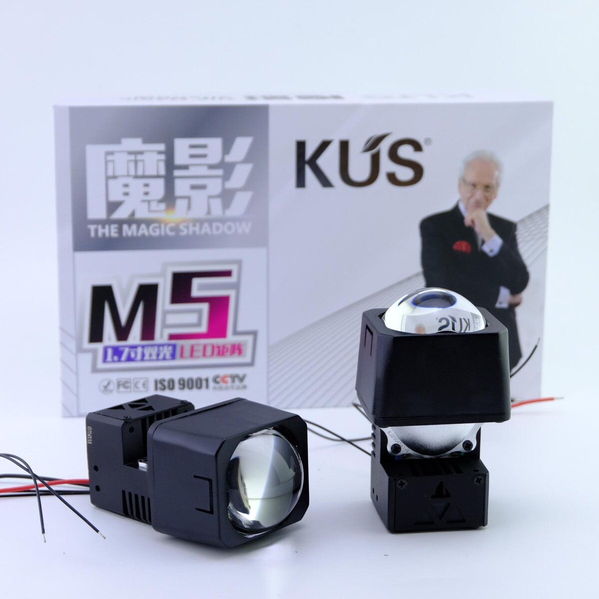 โปรเจคเตอร์ Bi-LED ZETA Matrix M5 1.5 นิ้ว